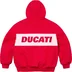Supreme Ducati Hooded Racing Jacket - Red (front)