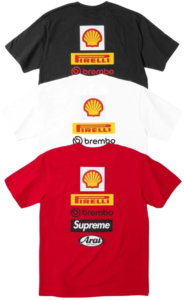 Supreme Ducati Logos Tee - Product Image