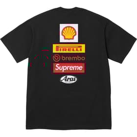 Supreme Ducati Logos Tee Black