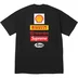 Supreme Ducati Logos Tee - Black (front)