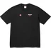 Supreme Ducati Logos Tee - Black (front)