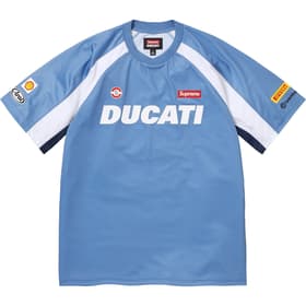 Supreme Ducati Soccer Jersey Blue
