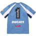 Supreme Ducati Soccer Jersey - Blue (front)
