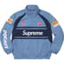 Supreme Ducati Track Jacket - Light Blue (front)