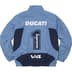 Supreme Ducati Track Jacket - Light Blue (front)