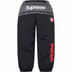 Supreme Ducati Track Pant - Black (front)