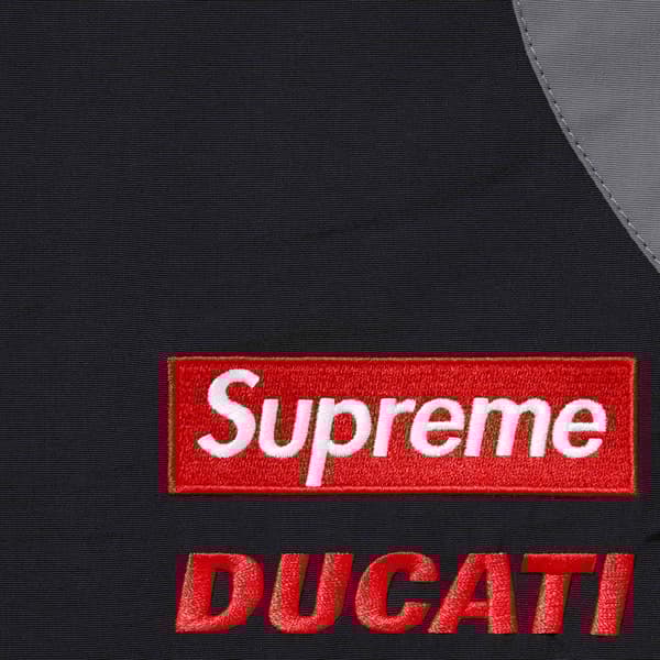 Supreme Ducati Track Pant - Black (front)
