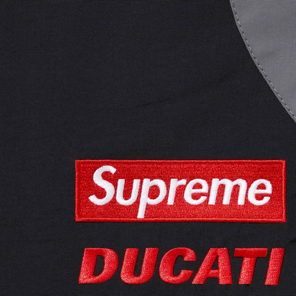Supreme Ducati Track Pant - Black (front)