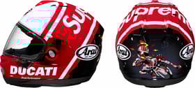 Supreme Ducati Arai RX-7X Helmet Red
