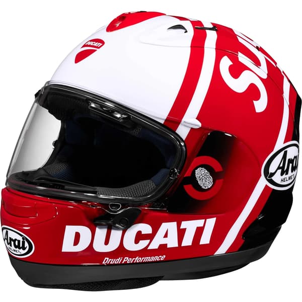 Supreme Ducati Arai RX-7X Helmet - Red (front)