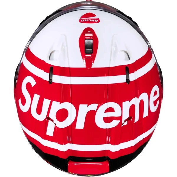 Supreme Ducati Arai RX-7X Helmet - Red (front)