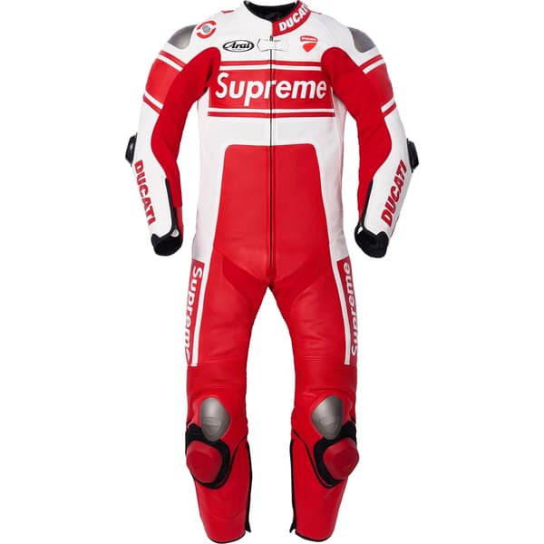 Supreme Ducati Dainese Racing Suit - Red (front)