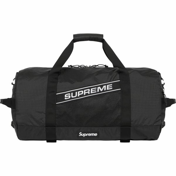Supreme Duffle Bag - Black (front)