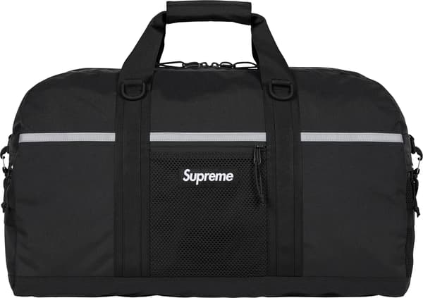 Supreme Duffle Bag - Black (front)