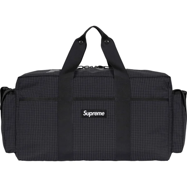 Supreme Duffle Bag - Black (front)
