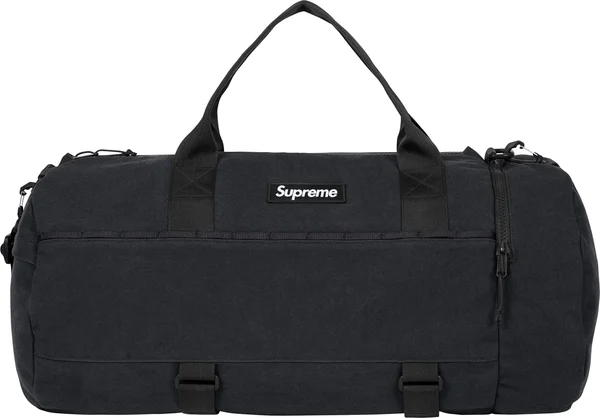 Supreme Duffle Bag - Black (front)