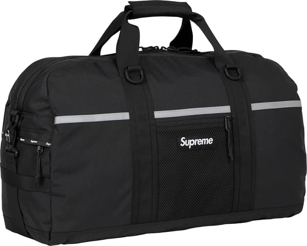 Supreme Duffle Bag - Black (front)