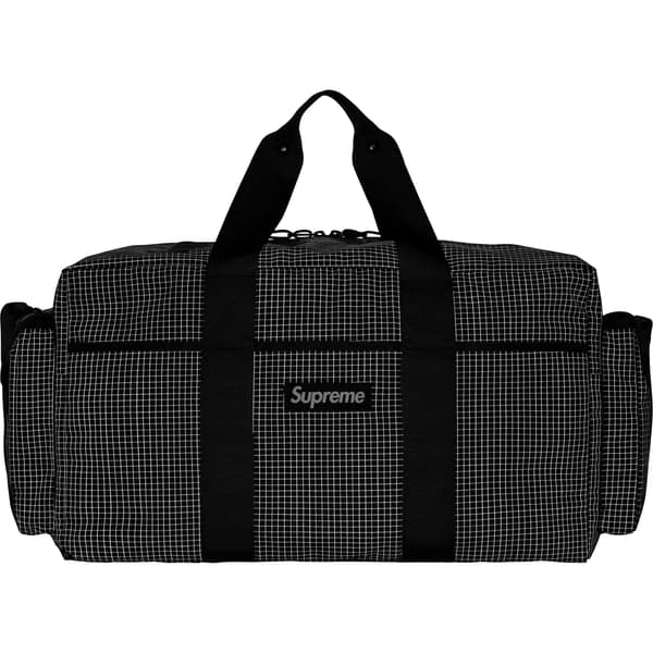 Supreme Duffle Bag - Black (front)