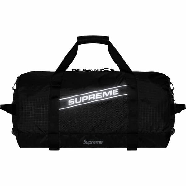 Supreme Duffle Bag - Black (front)