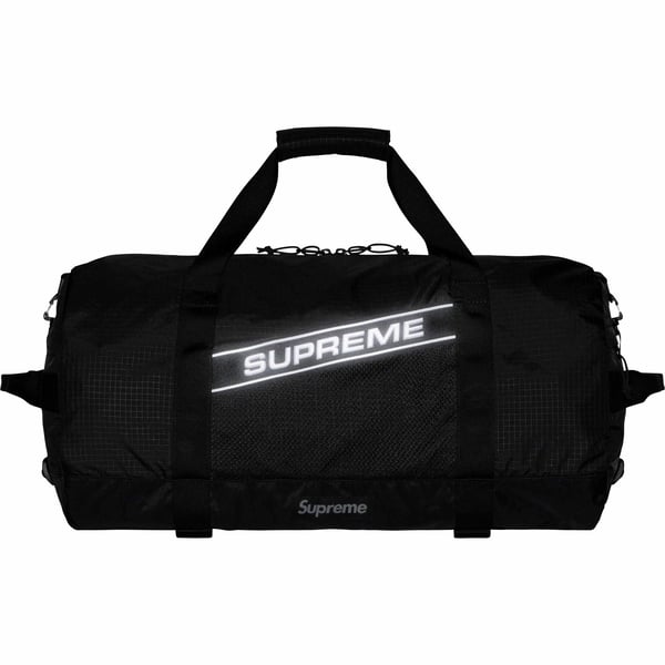 Supreme Duffle Bag - Black (front)