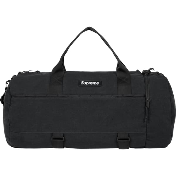 Supreme Duffle Bag - Black (front)