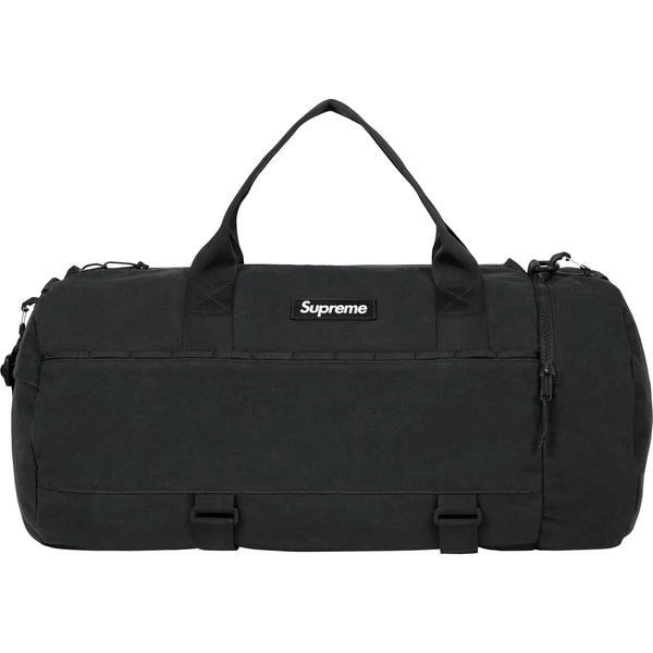 Supreme Duffle Bag - Black (front)