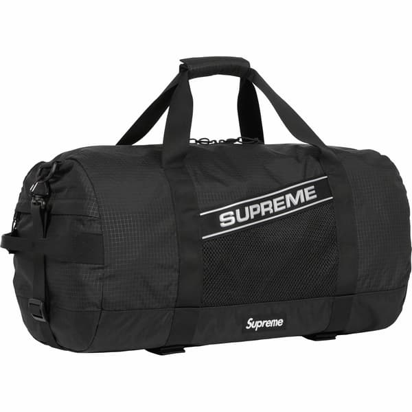 Supreme Duffle Bag - Black (front)