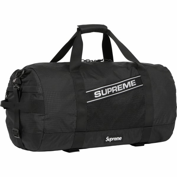 Supreme Duffle Bag - Black (front)