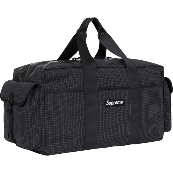 Supreme Duffle Bag - Black (front)