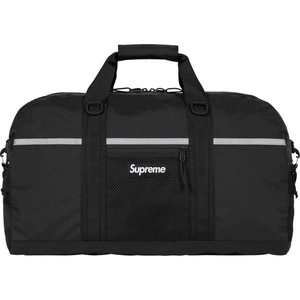Supreme Duffle Bag - Black (front)