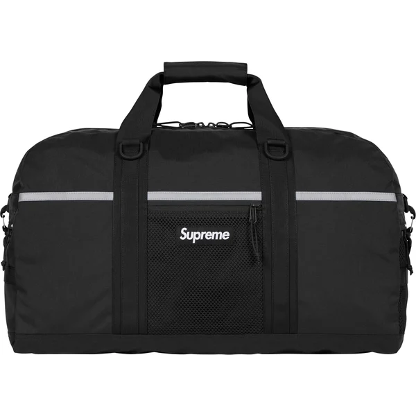 Supreme Duffle Bag - Black (front)