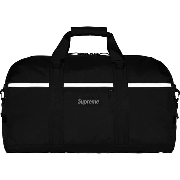Supreme Duffle Bag - Black (front)