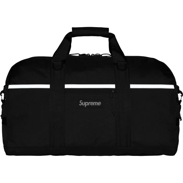 Supreme Duffle Bag - Black (front)