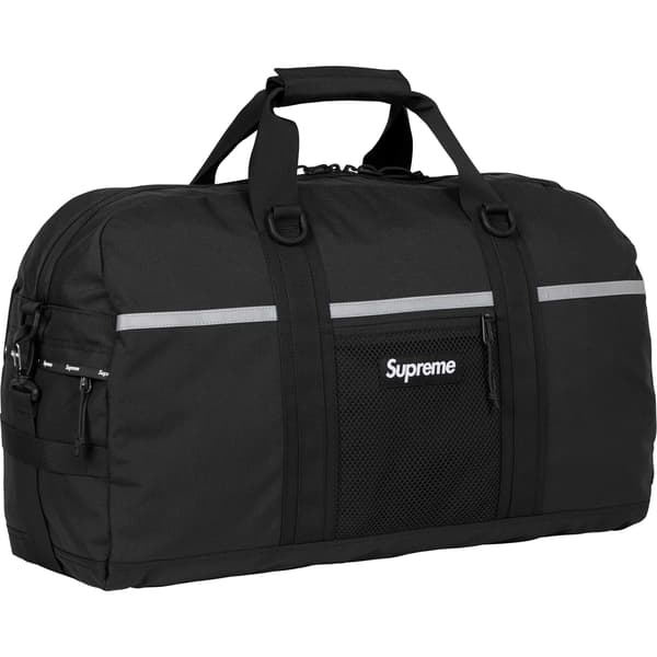 Supreme Duffle Bag - Black (front)