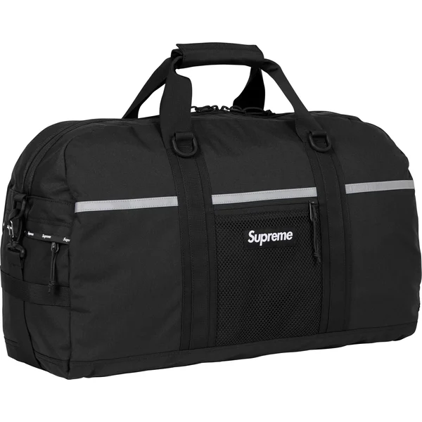 Supreme Duffle Bag - Black (front)