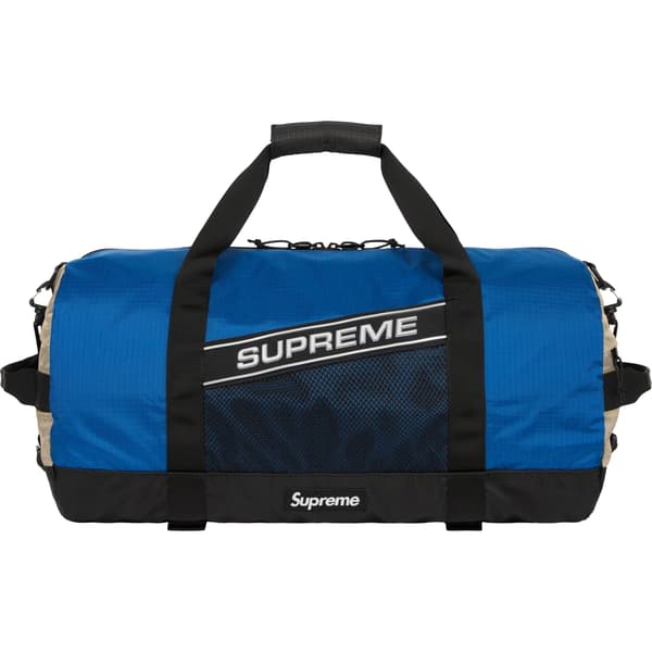 Supreme Duffle Bag - Blue (front)