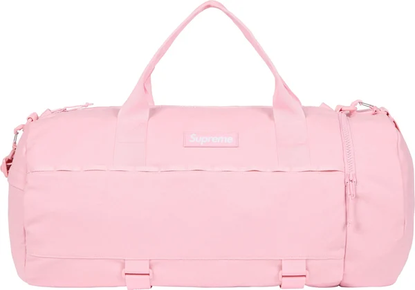 Supreme Duffle Bag - Light Pink (front)