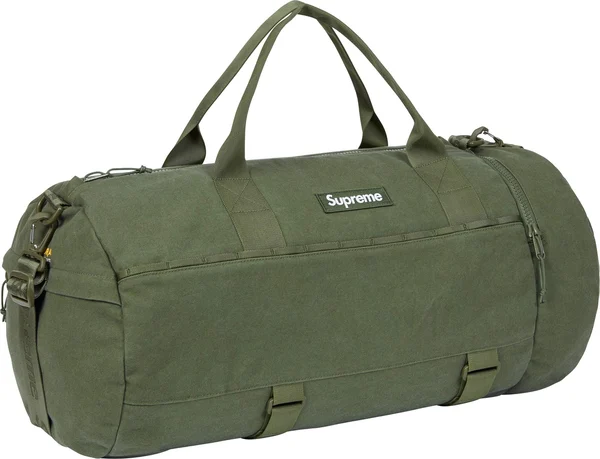 Supreme Duffle Bag - Olive (front)