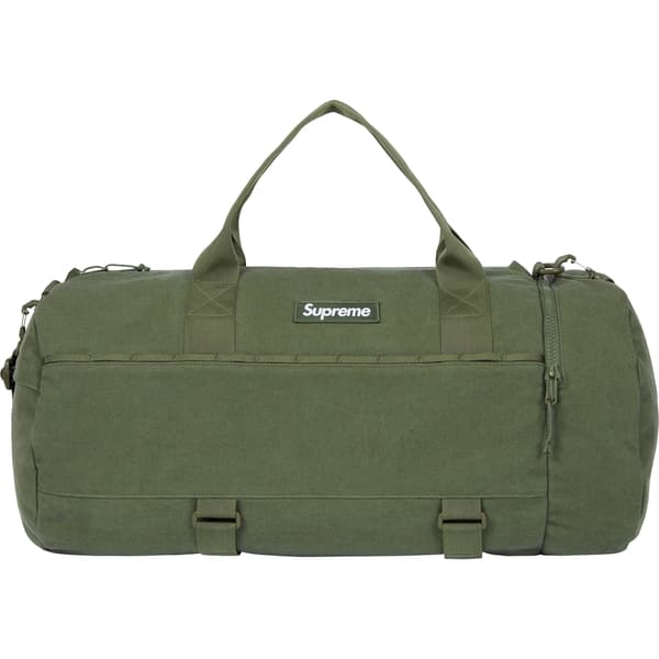 Supreme Duffle Bag - Olive (front)