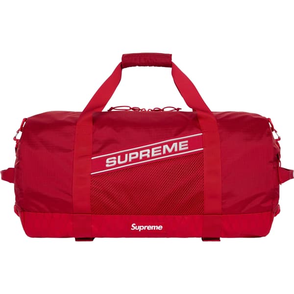 Supreme Duffle Bag - Red (front)