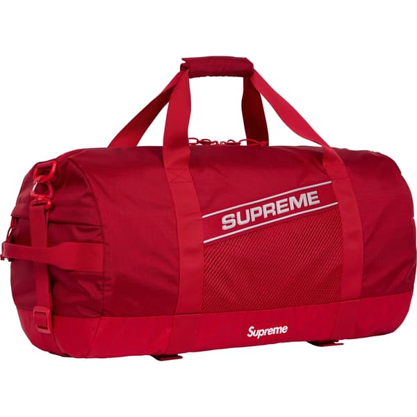 Supreme Duffle Bag - Red (front)