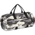 Supreme Duffle Bag - Snow Camo (front)
