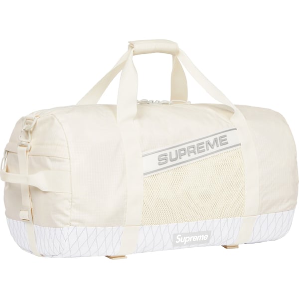 Supreme Duffle Bag - White (front)