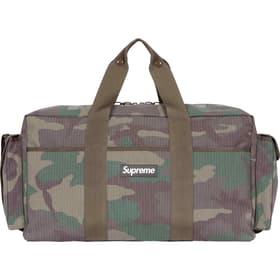 Supreme Duffle Bag Woodland Camo