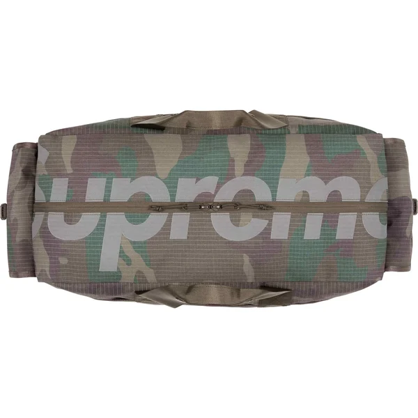 Supreme Duffle Bag - Woodland Camo (front)