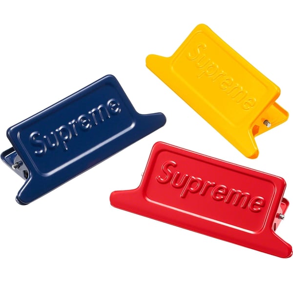Supreme Dulton Small Clips (Set of 3) - Product Image