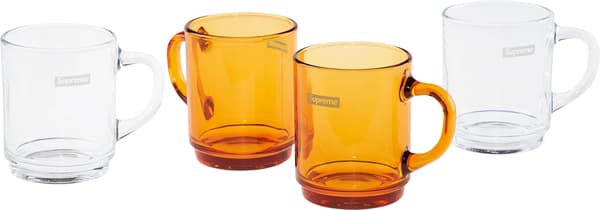 Supreme Duralex Glass Mugs (Set of 6) - Product Image
