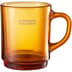 Supreme Duralex Glass Mugs (Set of 6) - Amber (front)