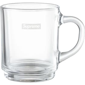 Supreme Duralex Glass Mugs (Set of 6) Clear