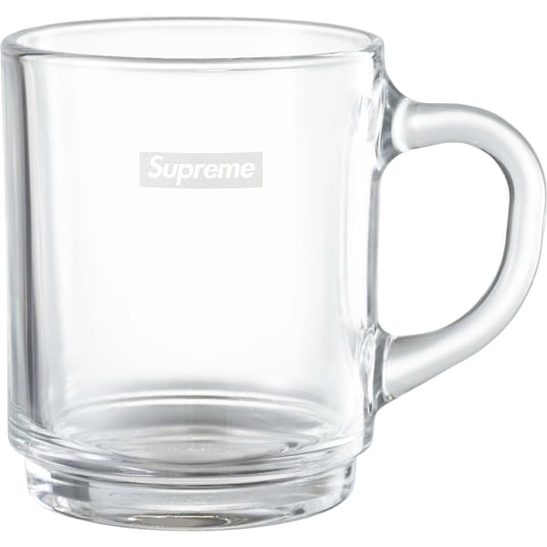 Supreme Duralex Glass Mugs (Set of 6) - Clear (front)